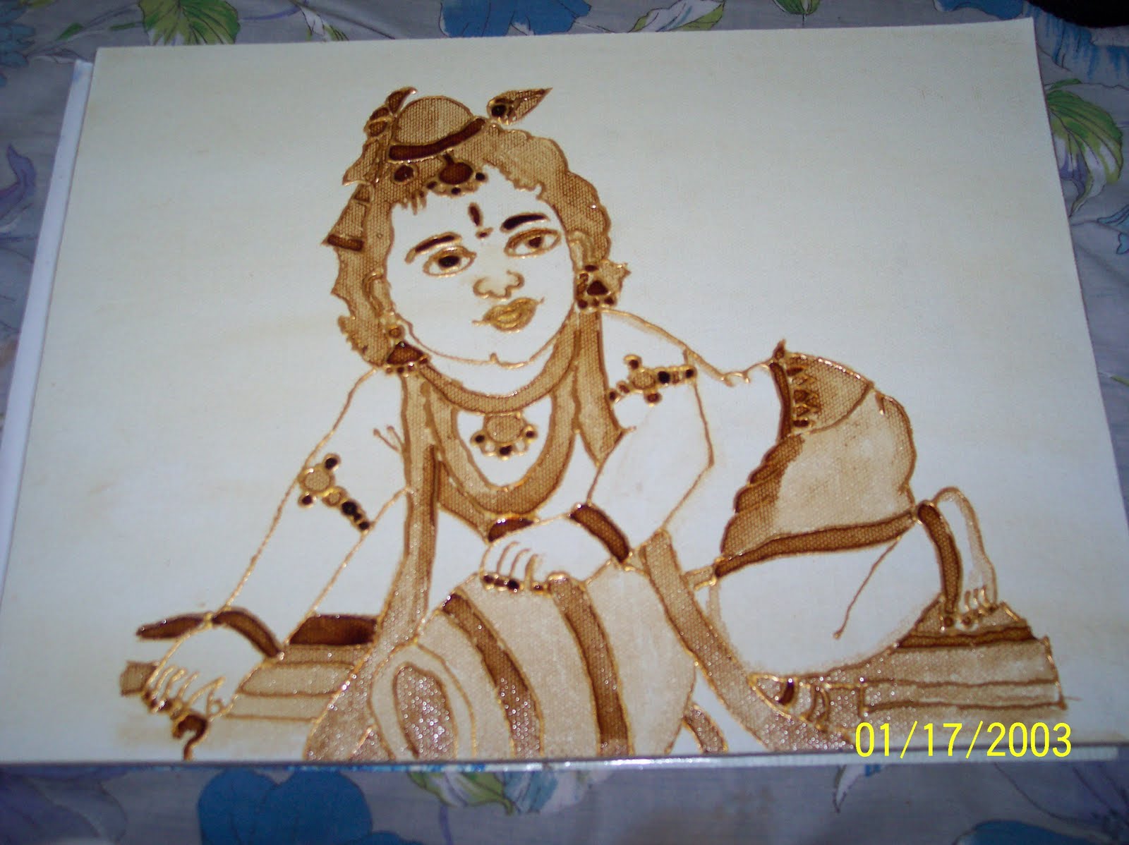 16 DECOUPAGE JUTE BAG